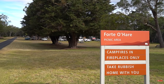 spacious,grassy,leafy,pets allowed
 Fort O'Hare Victoria Campground