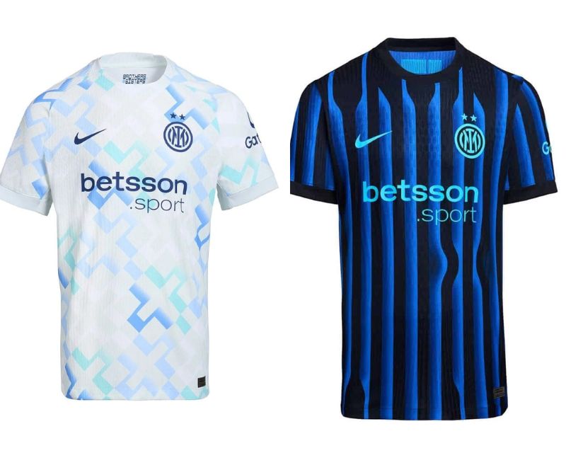 Đội bóng Inter Milan đã nhận được sự tài trợ áo đấu của thương hiệu nổi tiếng Nike